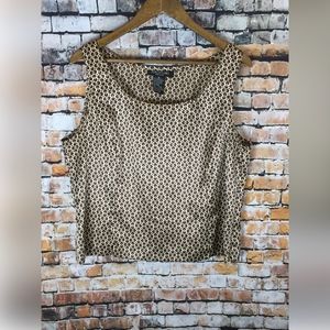 PERCEPTIONS NY SLEEVELESS TOP